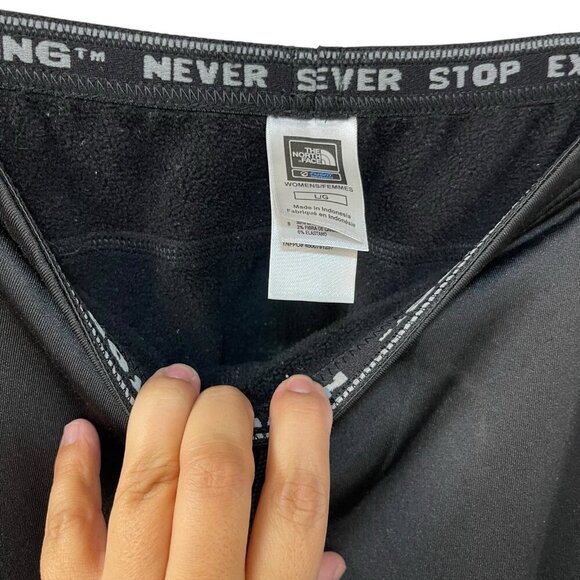 The North Face Women's Never Stop Exploring Black Base Layer Thermal Pants Large - Picture 5 of 9